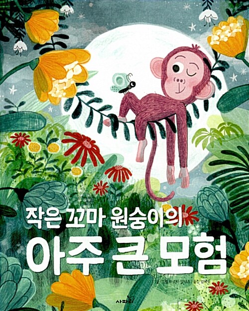 아주 작은 원숭이의 아주 큰 모험 표지