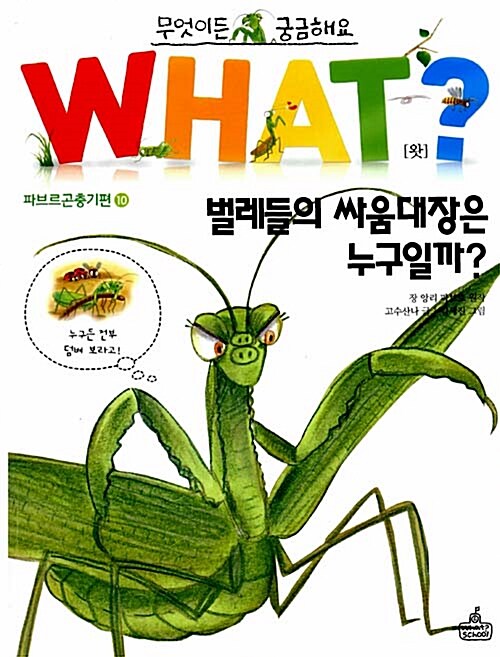 WHAT? 벌레들의 싸움대장은 누구일까? 표지