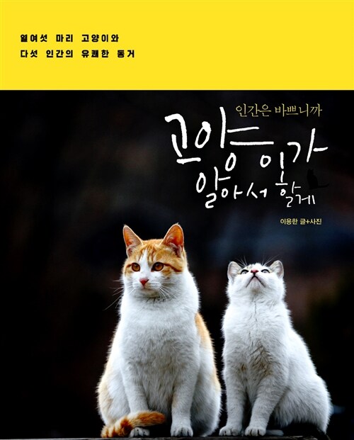 인간은 바쁘니까 고양이가 알아서 할게 표지